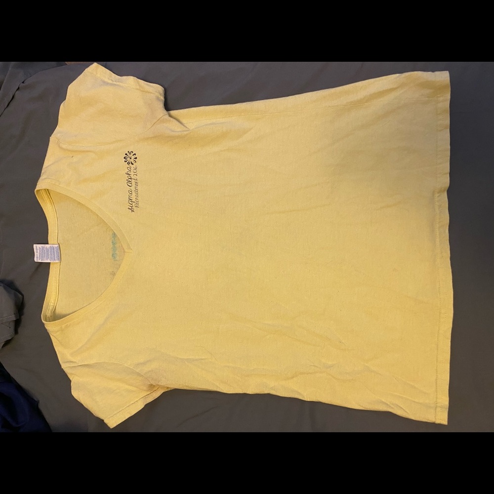 Sorority recruitment v neck